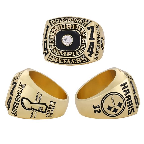 Other - Pittsuburgh Steelers Ring Fan Edition Championship Super Bowl 1974 Gold